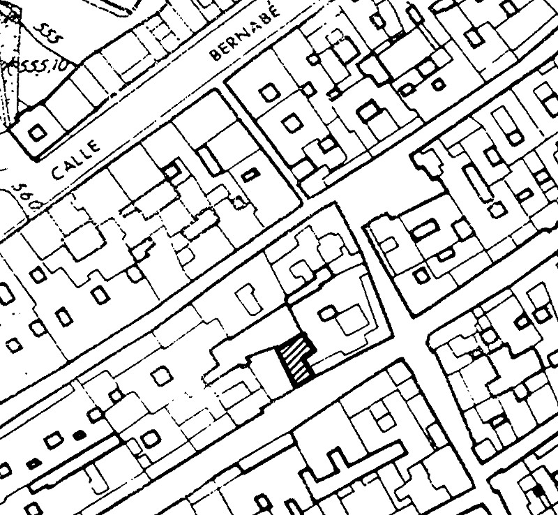 Casa de la Calle Mu�oz Garnica n� 11 - Casa de la Calle Mu�oz Garnica n� 11. Situaci�n