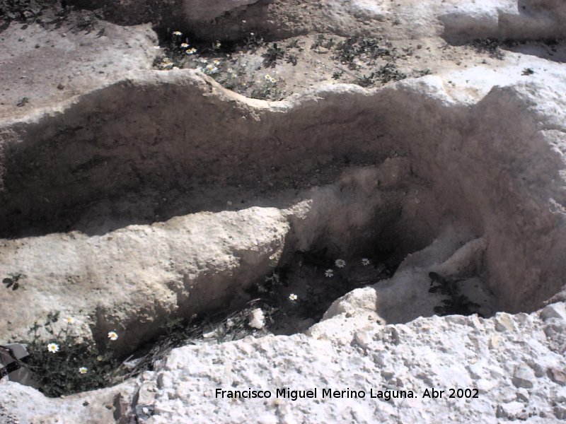 Necr�polis Visigoda de Marroqu�es - Necr�polis Visigoda de Marroqu�es. Tumba cristiana con prefosa