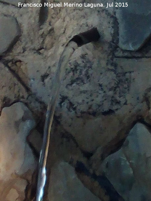 Fuente de los Dep�sitos - Fuente de los Dep�sitos. Ca�o