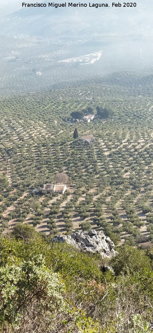 Pe�as de Castro - Pe�as de Castro. Vistas hacia el oeste