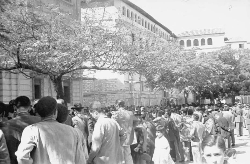 Plaza de Santa Mar�a - Plaza de Santa Mar�a. Foto antigua