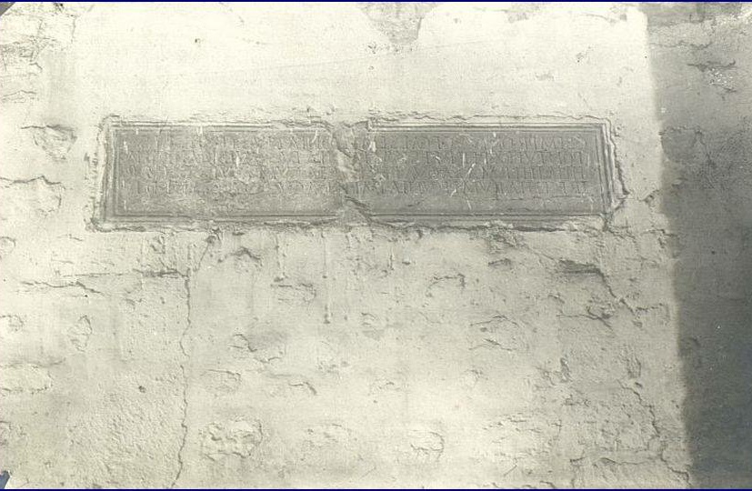 L�pida de los Sempronios - L�pida de los Sempronios. Cat�logo de Enrique Romero de Torres. 1913-14