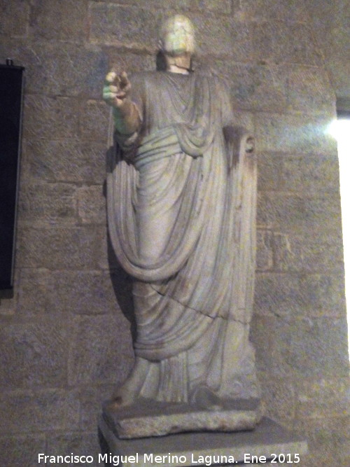 Fuente de la Magdalena - Fuente de la Magdalena. Escultura romana. Museo Provincial de Ja�n