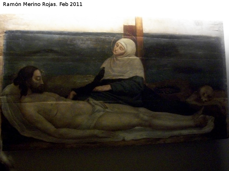 Colegiata de Santa Mar�a de los Reales Alc�zares. Capilla del Cristo de la Ca�da - Colegiata de Santa Mar�a de los Reales Alc�zares. Capilla del Cristo de la Ca�da. La Piedad. Museo de la Catedral de Ja�n