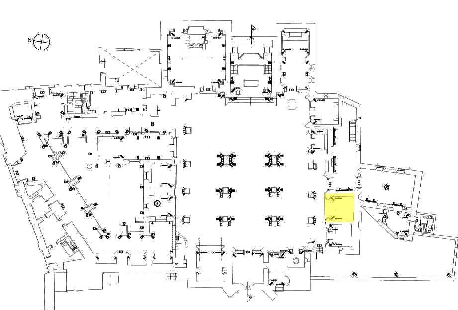 Colegiata de Santa Mar�a de los Reales Alc�zares. Capilla del Cristo de la Ca�da - Colegiata de Santa Mar�a de los Reales Alc�zares. Capilla del Cristo de la Ca�da. Plano