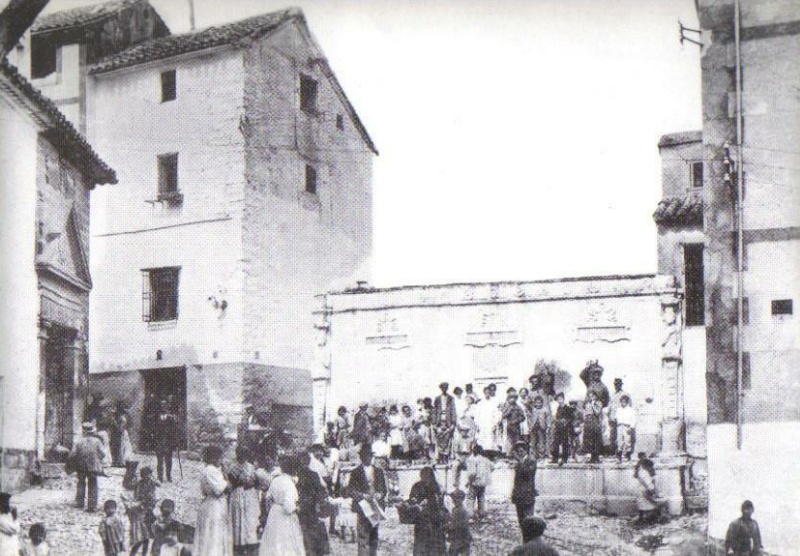 Plaza de los Caos - Plaza de los Caos. Foto antigua