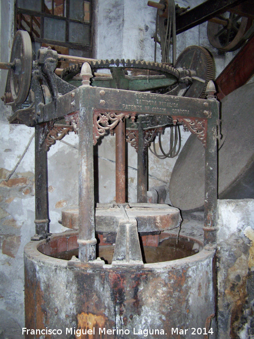 Antigua F�brica de aceite San Francisco - Antigua F�brica de aceite San Francisco. Prensa