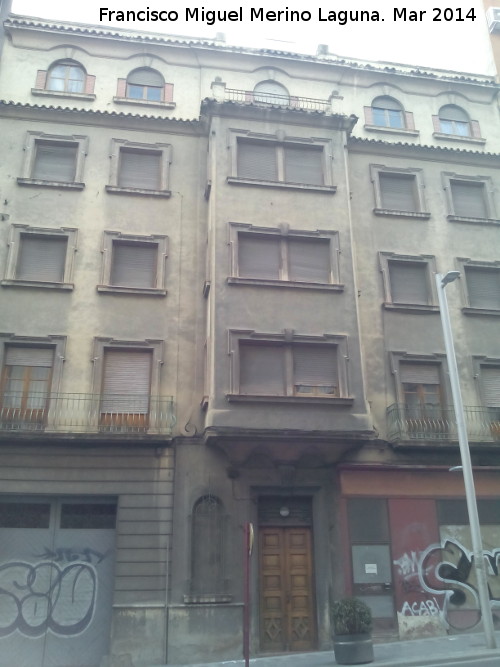 Edificio de la Avenida de Madrid n� 12 - Edificio de la Avenida de Madrid n� 12. Fachada