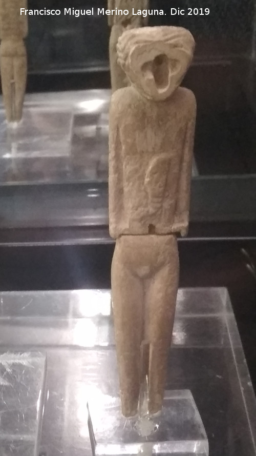 Marroqu�es Bajos. Yacimiento de la Ciudad de la Justicia - Marroqu�es Bajos. Yacimiento de la Ciudad de la Justicia. Idolillo