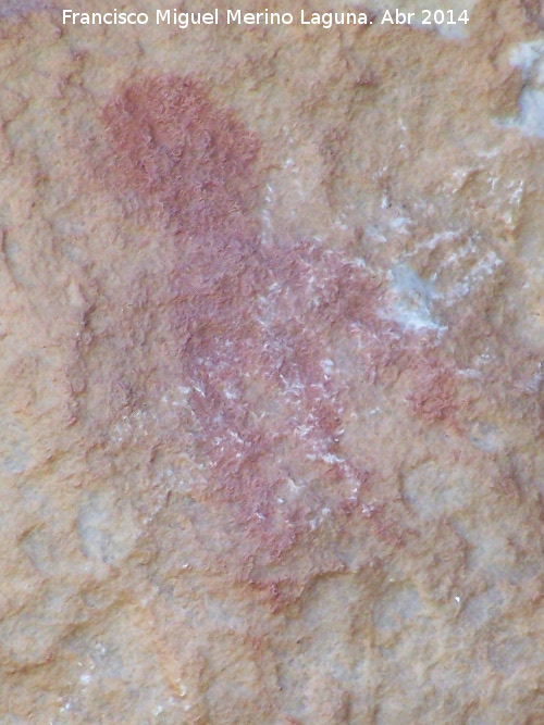 Pinturas rupestres de la Pe�a Escrita. Grupo I - Pinturas rupestres de la Pe�a Escrita. Grupo I. Antropomorfo