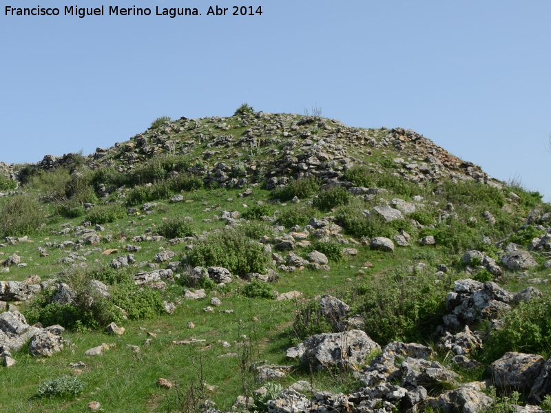 Oppidum de Giribaile. Gran Muralla - Oppidum de Giribaile. Gran Muralla. Torre�n Sur