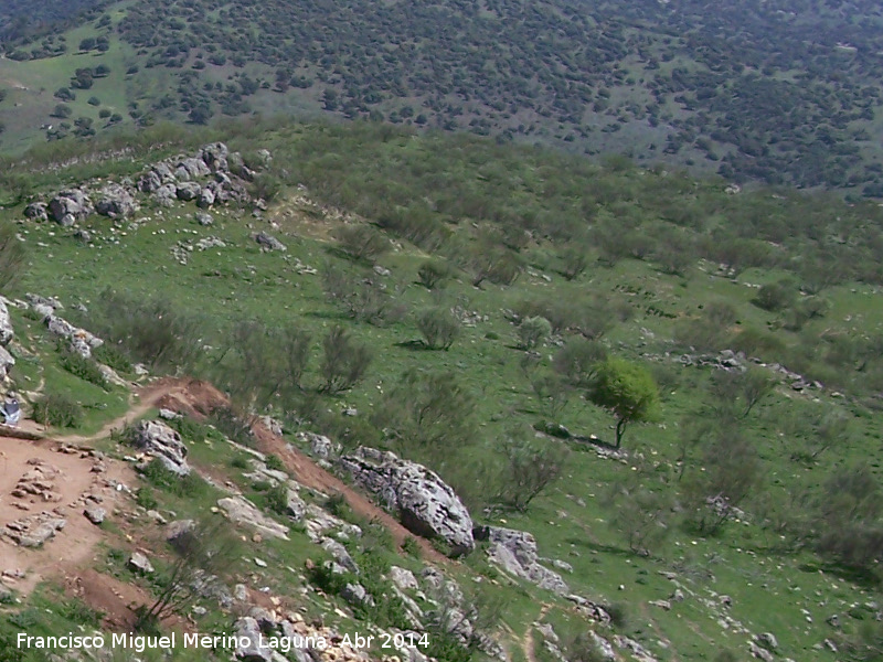 Oppidum de Giribaile. Necr�polis del Castillo - Oppidum de Giribaile. Necr�polis del Castillo. 