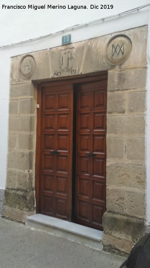 Casa de la Calle Moraga n� 10 - Casa de la Calle Moraga n� 10. Portada