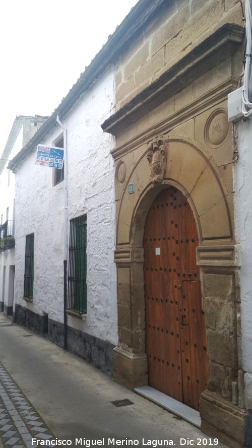 Casa de la Calle Horno Mu�oz n� 11 - Casa de la Calle Horno Mu�oz n� 11. Fachada