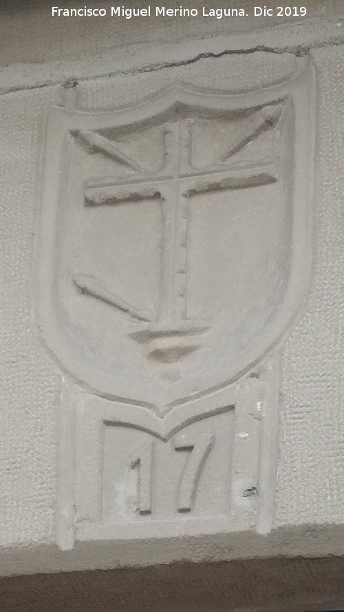 Casa de la Calle Gracia n� 23 - Casa de la Calle Gracia n� 23. Cruz