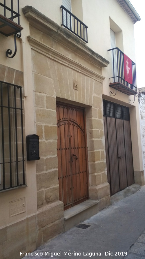 Casa de la Calle San Juan de la Cruz n� 15 - Casa de la Calle San Juan de la Cruz n� 15. Portada