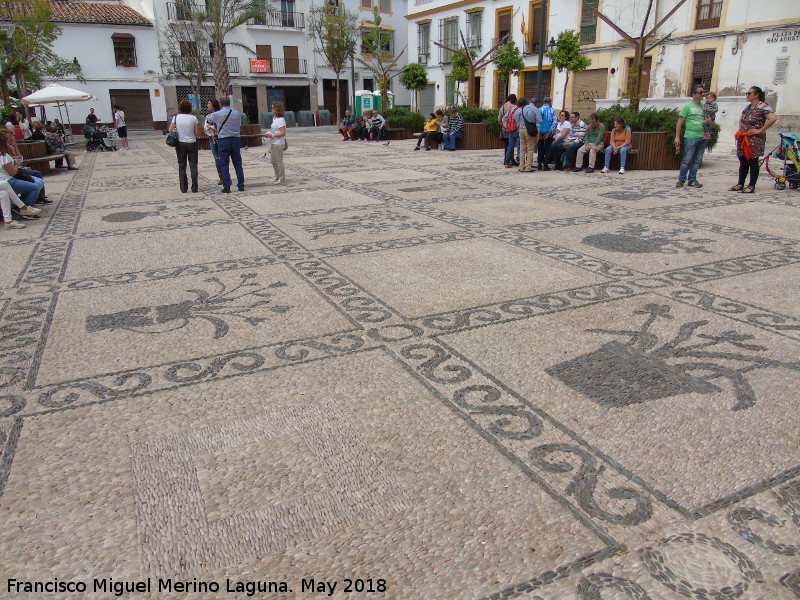 Plaza de San Agust�n - Plaza de San Agust�n. Mosaicos