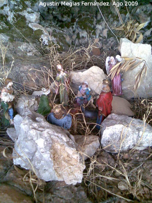 Cueva de las Pe�as de Castro - Cueva de las Pe�as de Castro. Bel�n antiguo