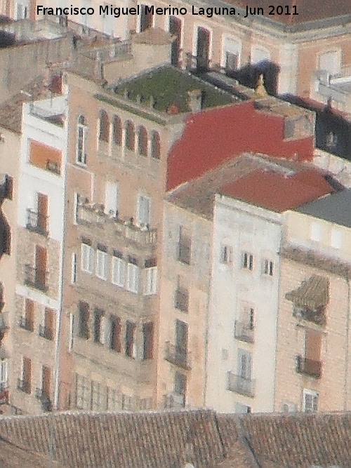 Casa de las Caritides - Casa de las Caritides. Parte trasera