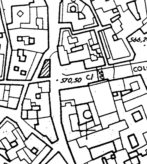 Casa de la Calle Teniente Bago n� 2 - Casa de la Calle Teniente Bago n� 2. Situaci�n