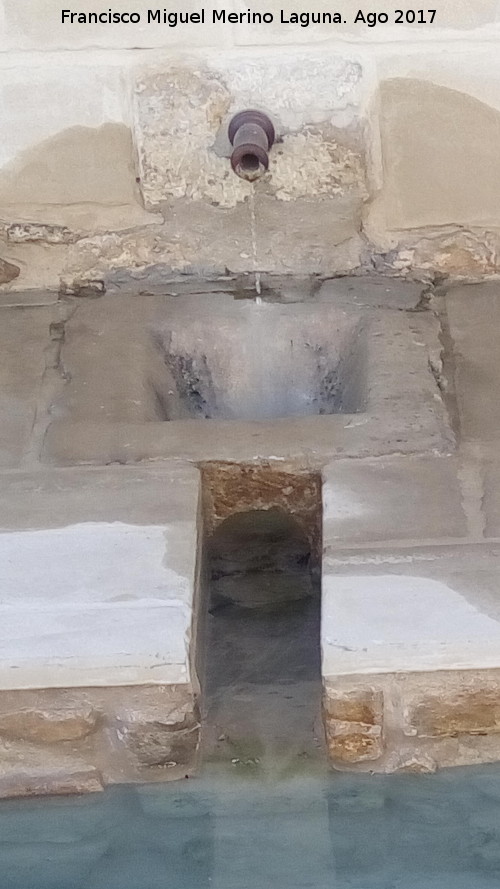 Fuente de la Villa - Fuente de la Villa. Ca�o