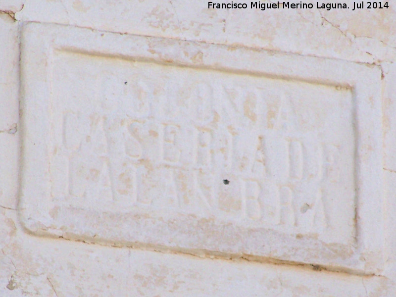 Caser�a de la Alhambra - Caser�a de la Alhambra. Cartel