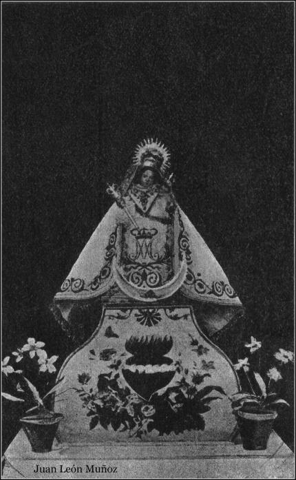 Santuario de C�nava - Santuario de C�nava. Foto antigua. Virgen de los Remedios