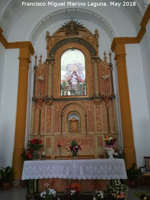 Santuario de C�nava - Santuario de C�nava. Altar
