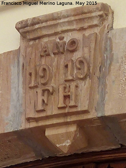 Casa de la Calle Linares n� 30 - Casa de la Calle Linares n� 30. Clave