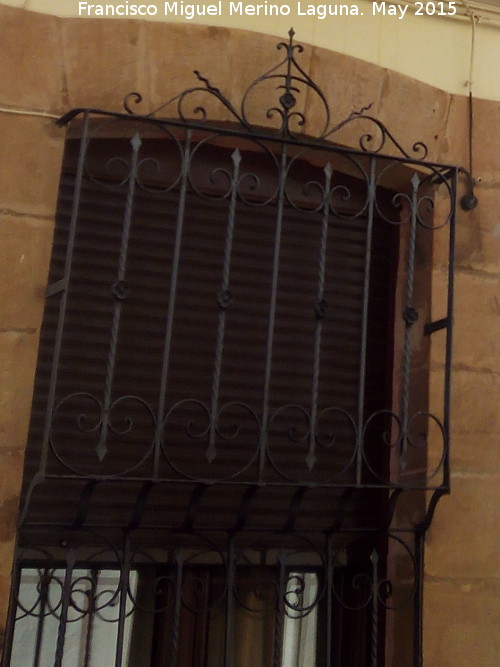 Casa de la Calle Linares n� 30 - Casa de la Calle Linares n� 30. Reja