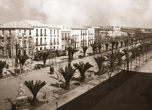 Paseo de Linarejos - Paseo de Linarejos. Foto antigua