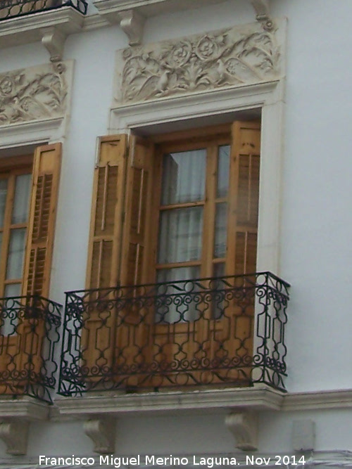Casa de la Calle del R�o n� 19 - Casa de la Calle del R�o n� 19. Balc�n