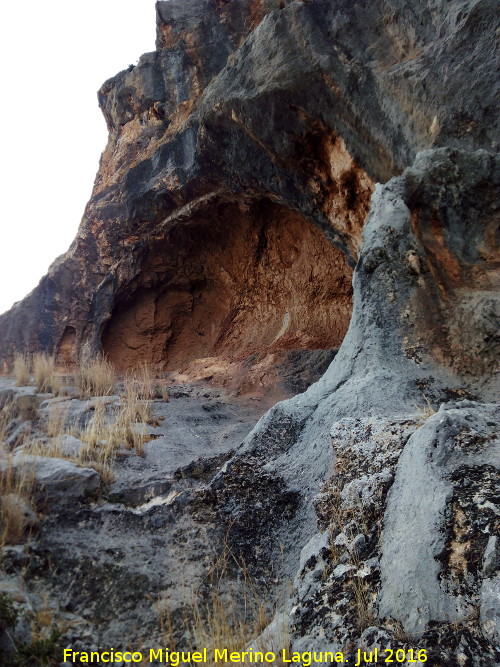 Pinturas rupestres de la Fuente de la Pe�a VI - Pinturas rupestres de la Fuente de la Pe�a VI. 
