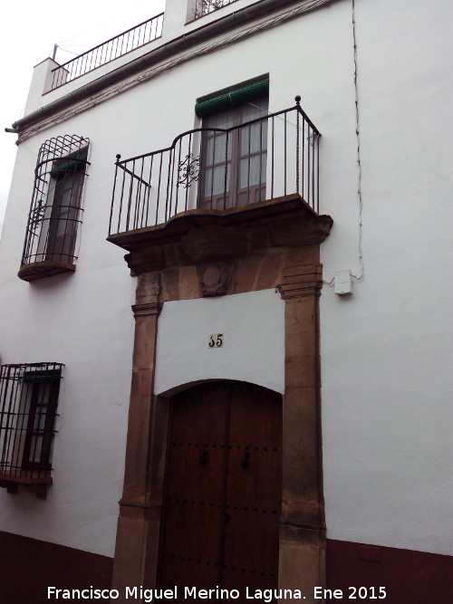 Casa de la Calle Antonio Garijo n� 15 - Casa de la Calle Antonio Garijo n� 15. 