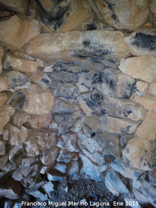 Chozo del Artillero - Chozo del Artillero. Esquina interior