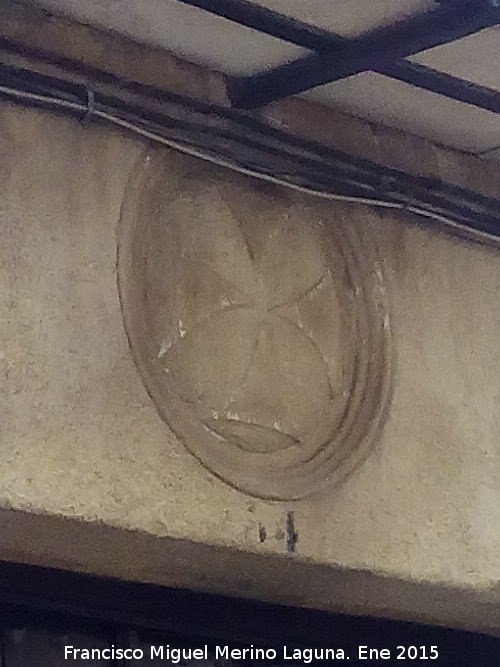 Casa de la Calle Agua n� 36 - Casa de la Calle Agua n� 36. Cruz