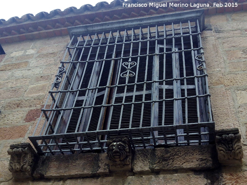 Casa de Andrs Martn Fernndez - Casa de Andrs Martn Fernndez. Ventana