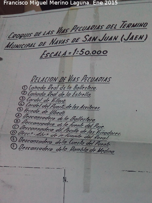 Historia de Navas de San Juan - Historia de Navas de San Juan. Leyenda de las Ca�adas Reales 1963