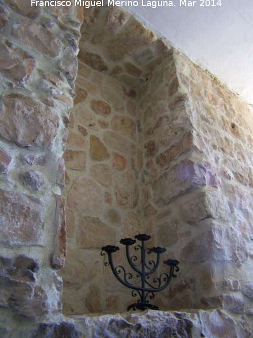 Castillo de la Estrella - Castillo de la Estrella. Puerta original cegada
