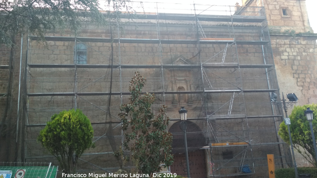 Iglesia de San Juan Bautista - Iglesia de San Juan Bautista. Andamios