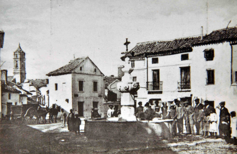 Plaza de San Agust�n - Plaza de San Agust�n. Foto antigua