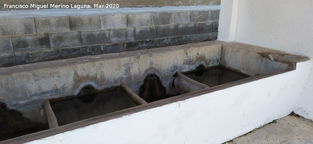 Lavadero de las Eras - Lavadero de las Eras. Pilas