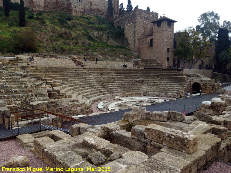 Teatro Romano de M�laga - Teatro Romano de M�laga. 