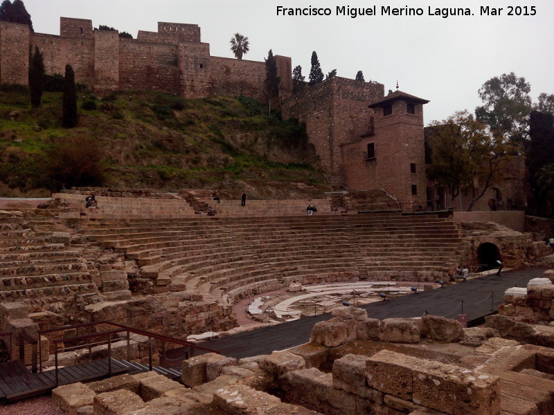 Teatro Romano de M�laga - Teatro Romano de M�laga. 
