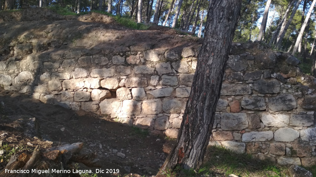 Basti�n de Santa Catalina - Basti�n de Santa Catalina. Muro del callej�n