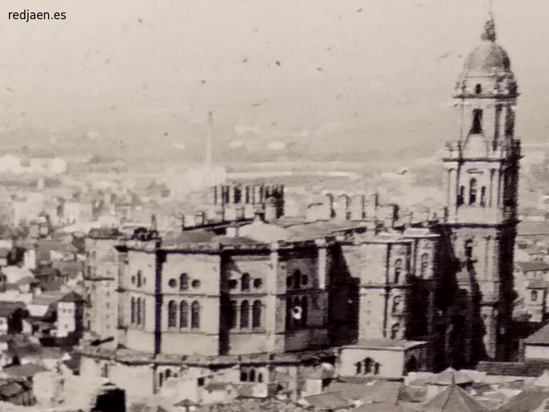 Catedral de M�laga - Catedral de M�laga. Foto antigua