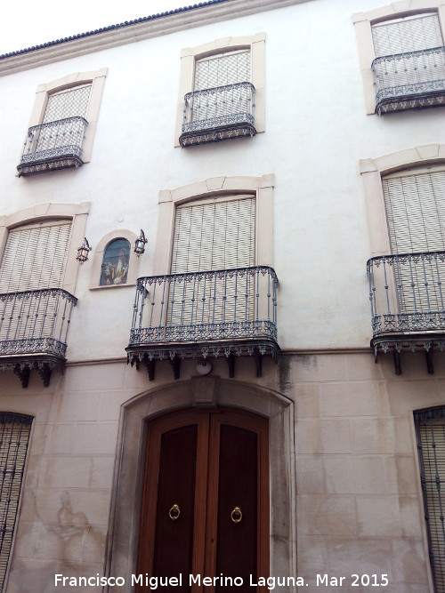 Hornacina de la Inmaculada - Hornacina de la Inmaculada. Situaci�n