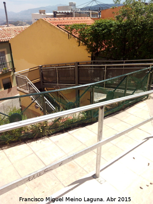 Camino de Isaac Peral - Camino de Isaac Peral. Escaleras met�licas