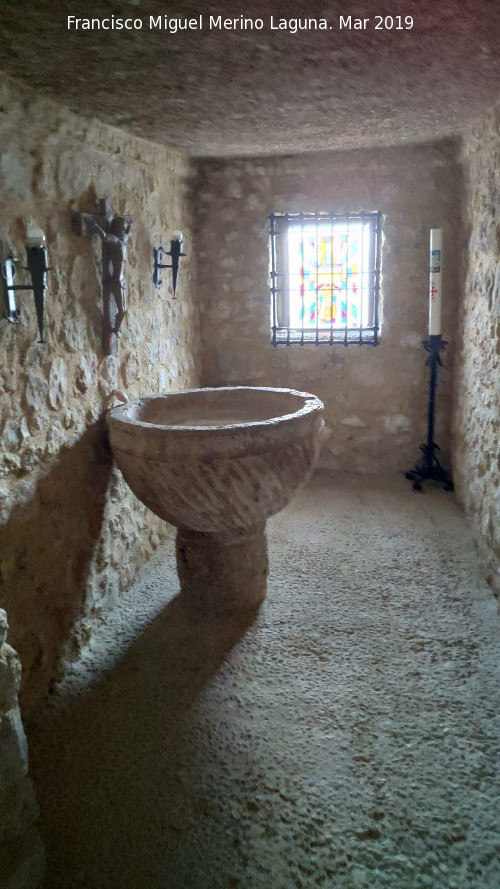 Santuario de T�scar - Santuario de T�scar. Batisterio