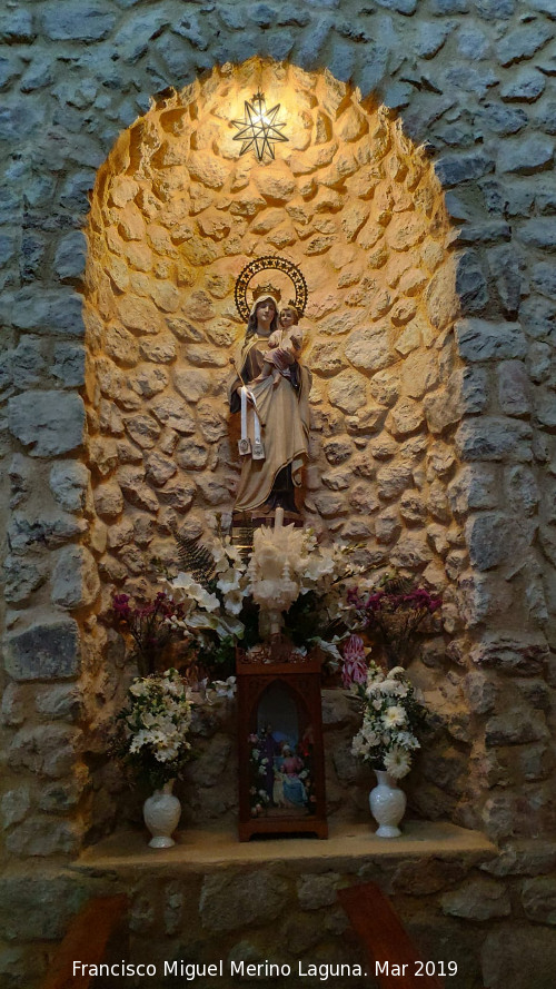 Santuario de T�scar - Santuario de T�scar. Hornacina lateral